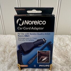 Philips Norelco Car Cord Adapter - Black